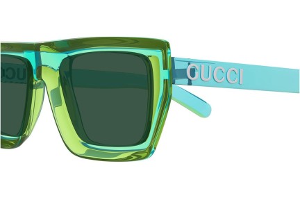 Слънчеви очила Gucci GG1723S 005 Квадратни Зелена