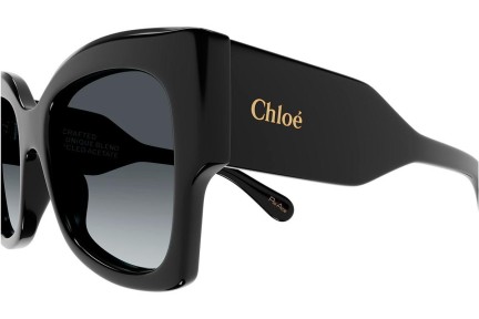 Слънчеви очила Chloe CH0252S 001 Квадратни Черна