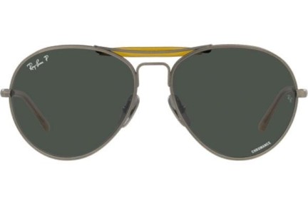 Слънчеви очила Ray-Ban Chromance Collection RB8063 9208K8 Polarized Пилотни Сребърна