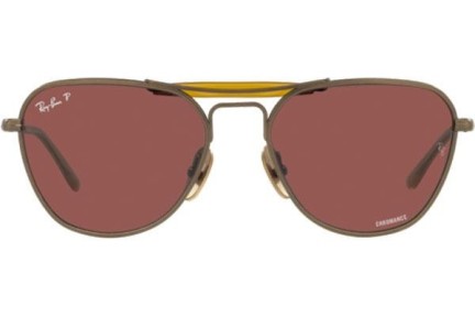 Слънчеви очила Ray-Ban Chromance Collection RB8064 9207AL Polarized Special Кафява