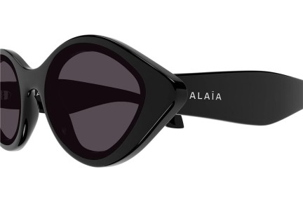 Слънчеви очила Alaia AA0069S 001 Овални Черна