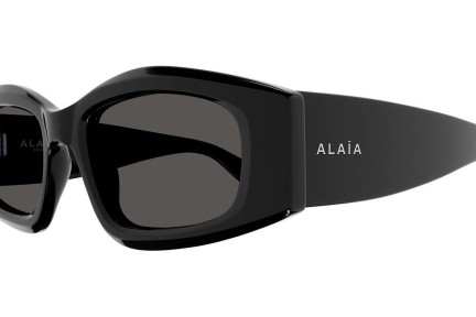 Слънчеви очила Alaia AA0079S 001 Правоъгълни Черна