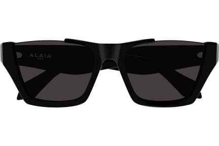 Слънчеви очила Alaia AA0081S 001 Правоъгълни Черна