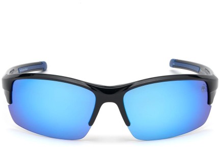 Слънчеви очила Timberland TB9173 01D Polarized Правоъгълни Черна