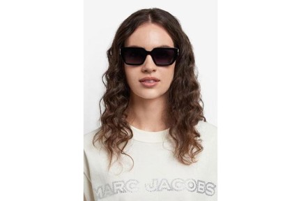 Слънчеви очила Marc Jacobs MARC809/S 807/9O Правоъгълни Черна