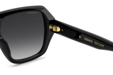 Слънчеви очила Dsquared2 D20160/S 807/9O Квадратни Черна