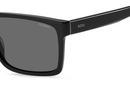 Слънчеви очила BOSS BOSS1760/G/S 807/M9 Polarized Квадратни Черна