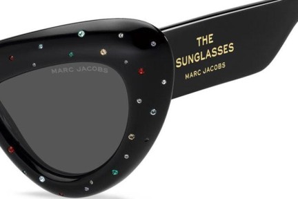 Слънчеви очила Marc Jacobs MARC798/SSTR 807/IR Око на котка Черна