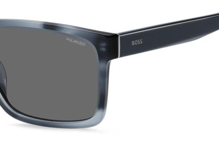 Слънчеви очила BOSS BOSS1760/G/S 38I/M9 Polarized Квадратни Синя