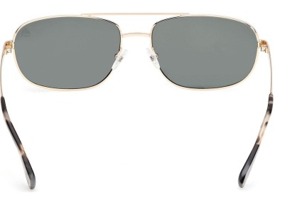 Слънчеви очила Timberland TB00045 32R Polarized Правоъгълни Златна