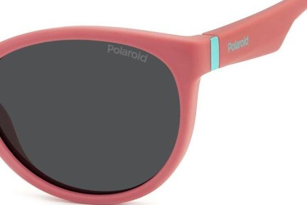 Слънчеви очила Polaroid Junior PLD8065/S 1N5/M9 Polarized Око на котка Червена