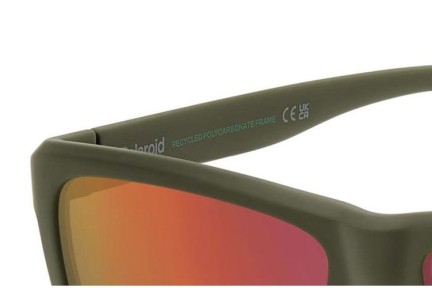 Слънчеви очила Polaroid PLD2164/S TBO/OZ Polarized Квадратни Зелена