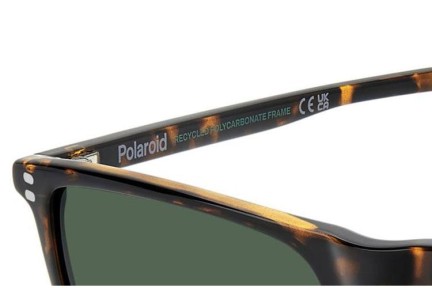 Слънчеви очила Polaroid PLD6232/S 086/UC Polarized Квадратни Хавана