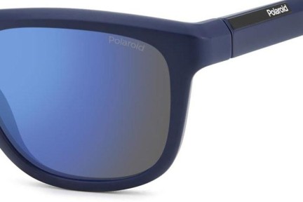 Слънчеви очила Polaroid PLD2163/S FLL/5X Polarized Квадратни Синя