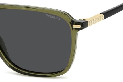 Слънчеви очила Polaroid PLD4182/S/X 4C3/M9 Polarized Квадратни Зелена