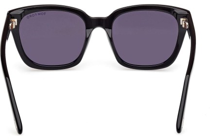 Слънчеви очила Tom Ford Haylay FT1216 01A Квадратни Черна