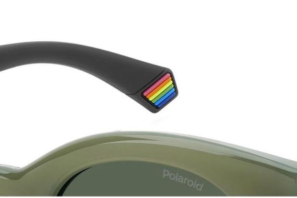 Слънчеви очила Polaroid PLD6240/S/X 1ED/UC Polarized Заоблени Зелена