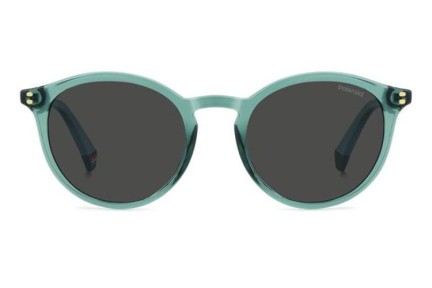 Слънчеви очила Polaroid PLD6233/S 1ED/M9 Polarized Заоблени Зелена