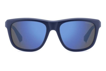 Слънчеви очила Polaroid PLD2163/S FLL/5X Polarized Квадратни Синя