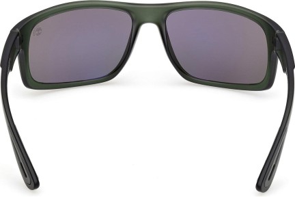 Слънчеви очила Timberland TB00034 97D Polarized Правоъгълни Зелена