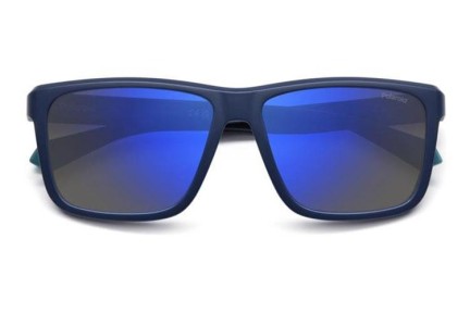 Слънчеви очила Polaroid PLD2164/S FLL/5X Polarized Квадратни Синя