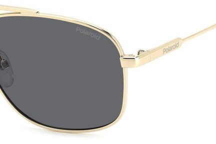 Слънчеви очила Polaroid PLD6235/S/X 2F7/M9 Polarized Квадратни Златна