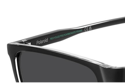 Слънчеви очила Polaroid PLD4180/S 7C5/M9 Polarized Квадратни Черна