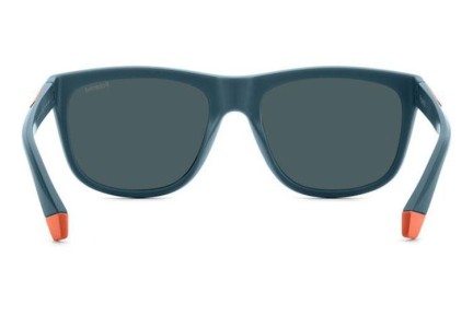 Слънчеви очила Polaroid PLD2163/S 5BF/OZ Polarized Квадратни Синя