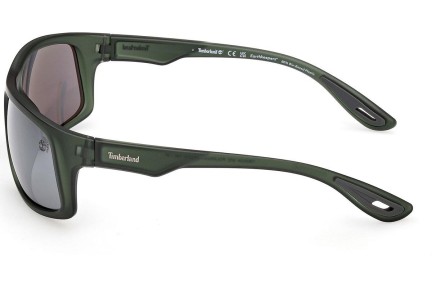 Слънчеви очила Timberland TB00034 97D Polarized Правоъгълни Зелена