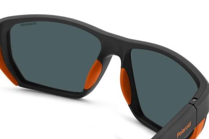 Слънчеви очила Polaroid PLD7057/S RC2/OZ Polarized Правоъгълни Черна