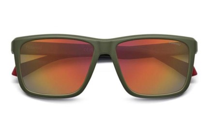 Слънчеви очила Polaroid PLD2164/S TBO/OZ Polarized Квадратни Зелена