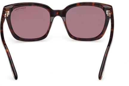 Слънчеви очила Tom Ford Haylay FT1216 52H Polarized Квадратни Хавана