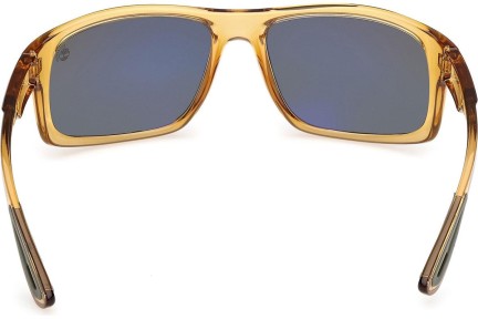 Слънчеви очила Timberland TB00034 27R Polarized Правоъгълни Жълта