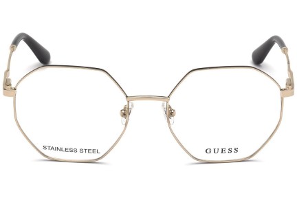 Очила Guess GU2849 032 Квадратни Златна