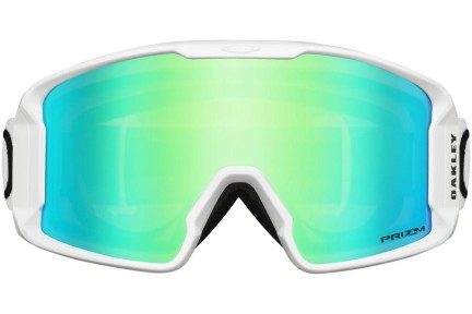 Ски очила Oakley Line Miner XM OO7093-08 PRIZM С единични стъкла | Shield Бяла