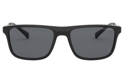 Слънчеви очила Emporio Armani EA4151 500187 Правоъгълни Черна