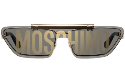 Слънчеви очила Moschino MOS048/S 000/0A С единични стъкла | Shield Златна