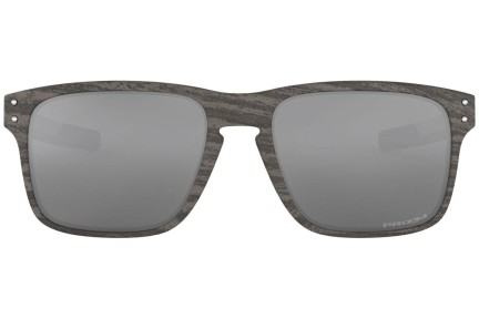 Слънчеви очила Oakley Holbrook Mix Woodgrain Collection OO9384-04 PRIZM Правоъгълни Кафява