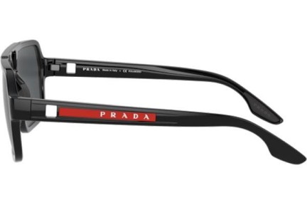 Слънчеви очила Prada Linea Rossa PS01XS 1AB02G Polarized Правоъгълни Черна