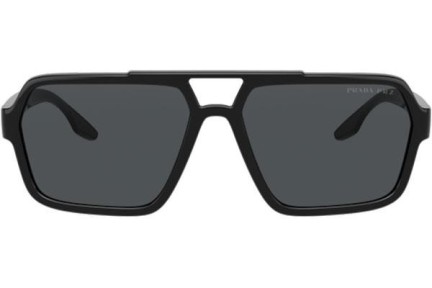 Слънчеви очила Prada Linea Rossa PS01XS 1AB02G Polarized Правоъгълни Черна