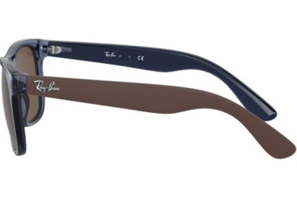 Слънчеви очила Ray-Ban Junior Junior Justin RJ9069S 706873 Квадратни Синя