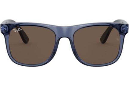 Слънчеви очила Ray-Ban Junior Junior Justin RJ9069S 706873 Квадратни Синя