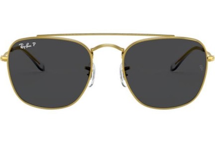 Слънчеви очила Ray-Ban RB3557 919648 Polarized Квадратни Златна