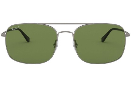 Слънчеви очила Ray-Ban RB3611 029/O9 Polarized Квадратни Сива