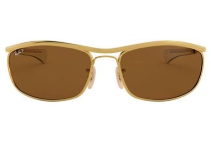 Слънчеви очила Ray-Ban Olympian I Deluxe RB3119M 001/57 Polarized Правоъгълни Златна