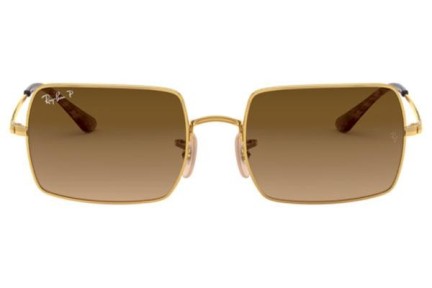 Слънчеви очила Ray-Ban Rectangle RB1969 9147M2 Polarized Квадратни Златна