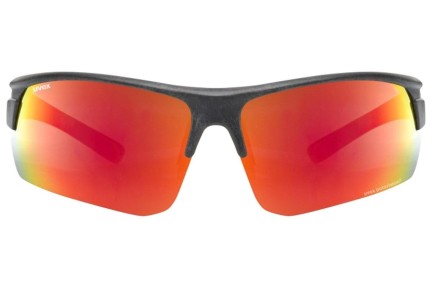 Слънчеви очила uvex sportstyle ocean P Black Mat S3 Polarized Правоъгълни Черна