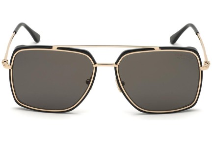 Слънчеви очила Tom Ford FT0750 01D Polarized Пилотни Черна