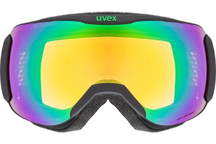 Ски очила uvex downhill 2100 CV Black Mat С единични стъкла | Shield Черна