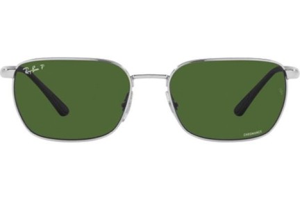 Слънчеви очила Ray-Ban Chromance Collection RB3684CH 003/P1 Polarized Правоъгълни Сребърна